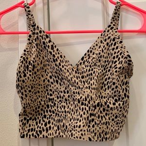 RARE Brandy Melville Amara Tank Leopard Print